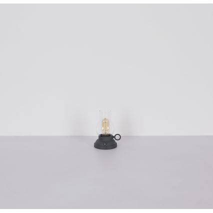 Globo - LED Lampada da tavolo touch ricaricabile e dimmerabile LED/1W/3,7V 1200 mAh antracite