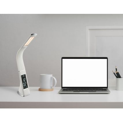 Globo - Lampada da tavolo dimmerabile a LED con touch e display LED/6,5W/230V 3000/4500/5800K bianco