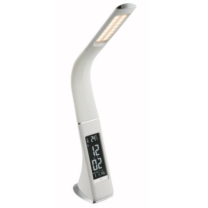Globo - Lampada da tavolo dimmerabile a LED con touch e display LED/6,5W/230V 3000/4500/5800K bianco