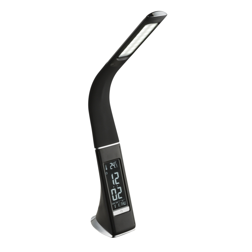 Globo - Lampada da tavolo dimmerabile a touch con display LED/6,5W/230V 3000/4500/5800K nero