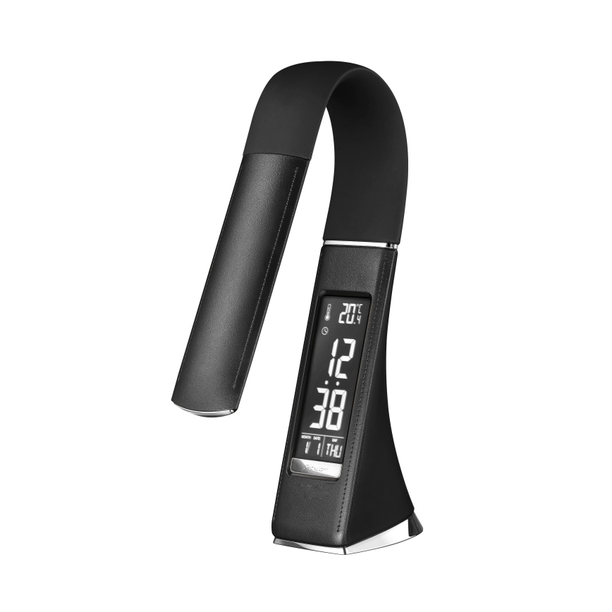 Globo - Lampada da tavolo dimmerabile a touch con display LED/6,5W/230V 3000/4500/5800K nero