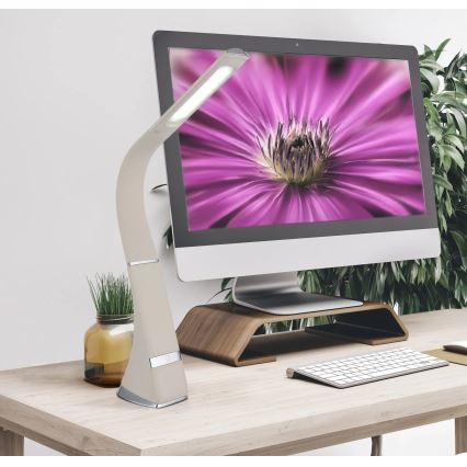 Globo - Lampada da tavolo ricaricabile a LED dimmerabile con controllo touch LED/5W/5V 2200 mAh