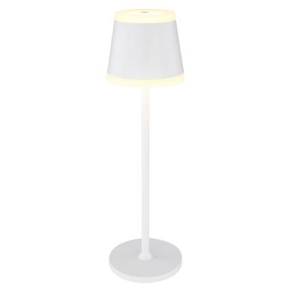 Globo - LED Lampada da tavolo touch ricaricabile e dimmerabile LED/4,6W/230V 1800 mAh USB IP54 bianco