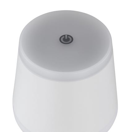 Globo - LED Lampada da tavolo touch ricaricabile e dimmerabile LED/4,6W/230V 1800 mAh USB IP54 bianco