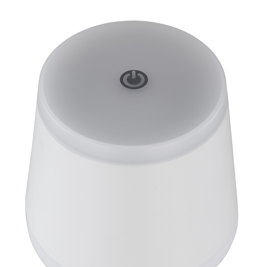 Globo - LED Lampada da tavolo touch ricaricabile e dimmerabile LED/4,6W/230V 1800 mAh USB IP54 bianco