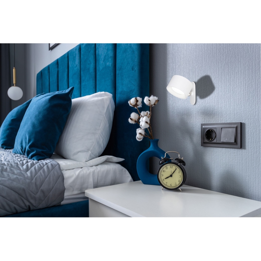 Globo - Lampada da tavolo LED dimmerabile con funzione Touch 4in1 LED/4W/5V 3000/4000/5000K 1200 mAh bianco