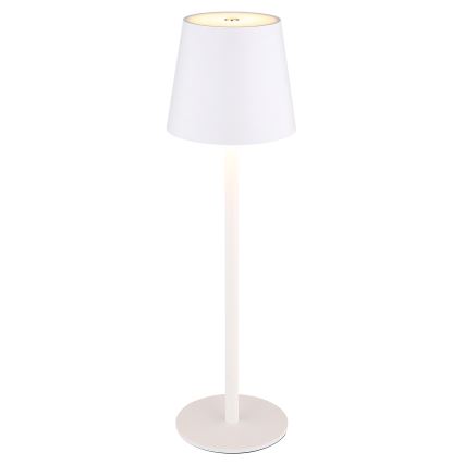 Globo - Lampada LED touch dimmerabile per esterni LED/3W/3,7V IP44 1800 mAh USB bianco