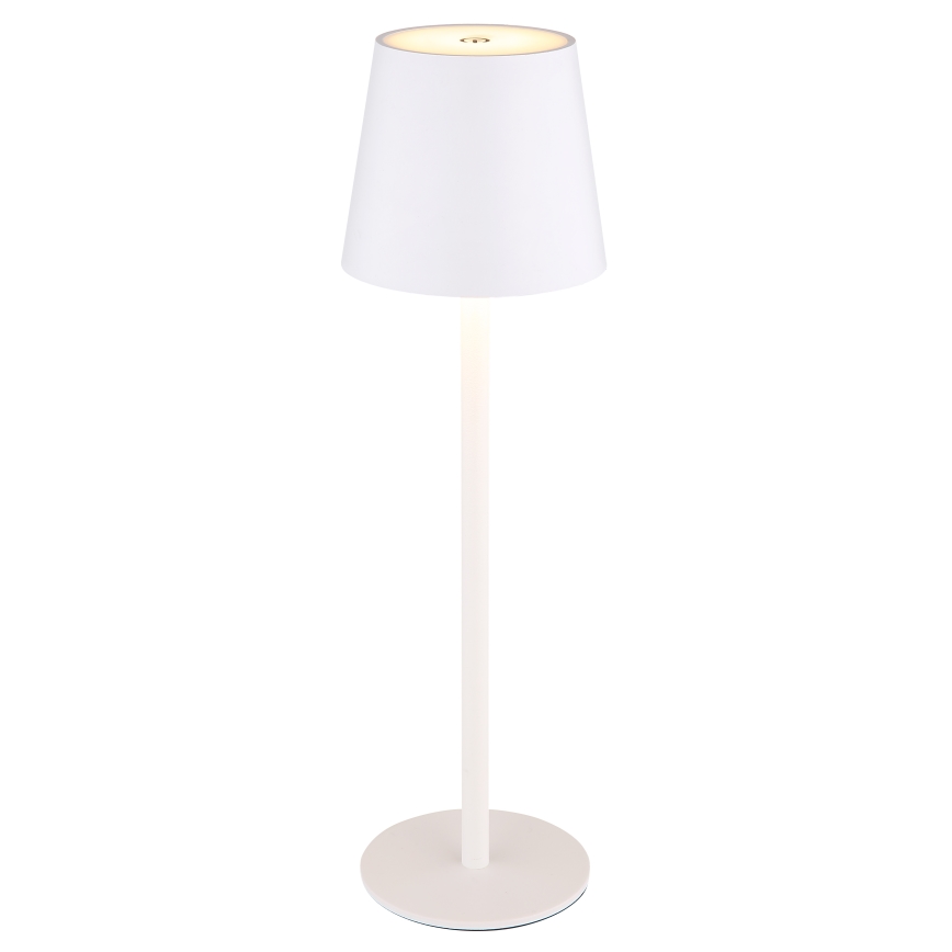 Globo - Lampada LED touch dimmerabile per esterni LED/3W/3,7V IP44 1800 mAh USB bianco