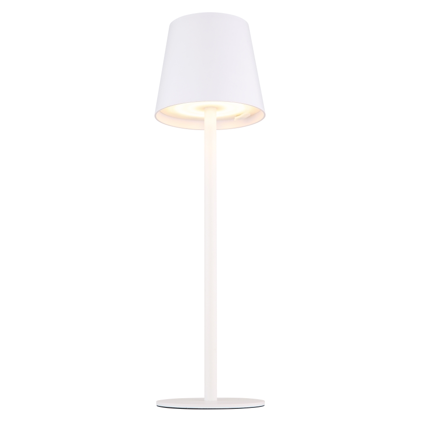 Globo - Lampada LED touch dimmerabile per esterni LED/3W/3,7V IP44 1800 mAh USB bianco