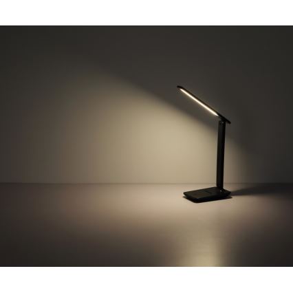 Globo - Lampada da tavolo ricaricabile a LED con dimmer touch LED/5W/5V 2700/4000/6500K 1800 mAh nero