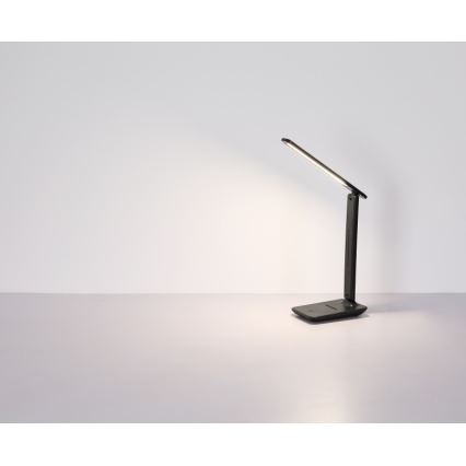 Globo - Lampada da tavolo ricaricabile a LED con dimmer touch LED/5W/5V 2700/4000/6500K 1800 mAh nero