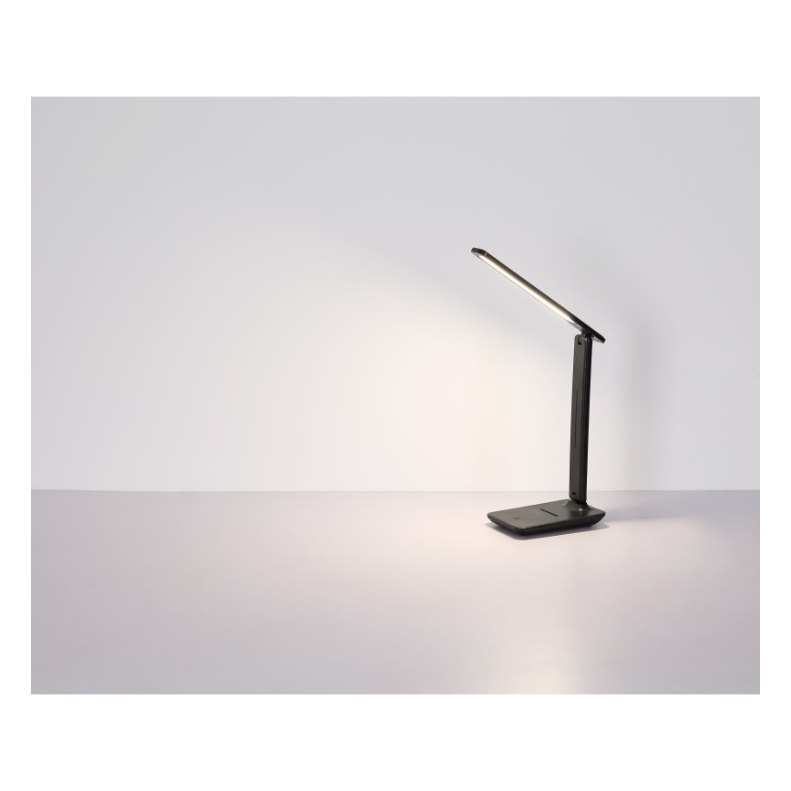 Globo - Lampada da tavolo ricaricabile a LED con dimmer touch LED/5W/5V 2700/4000/6500K 1800 mAh nero