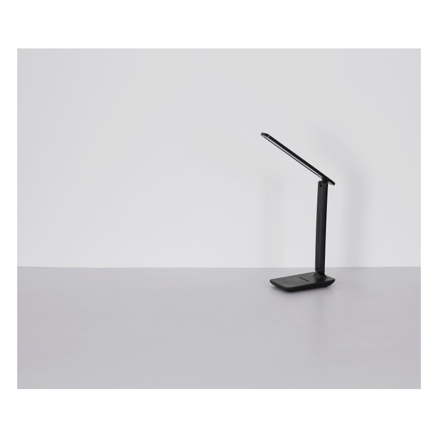 Globo - Lampada da tavolo ricaricabile a LED con dimmer touch LED/5W/5V 2700/4000/6500K 1800 mAh nero