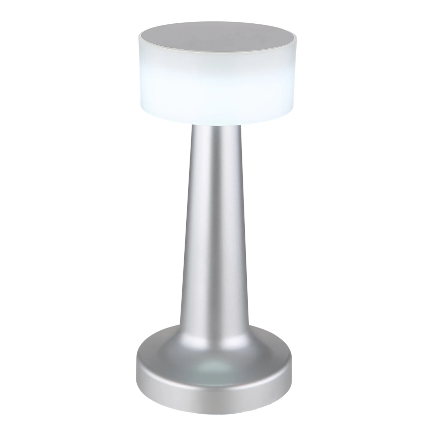 Globo - Lampada da tavolo LED dimmerabile con touch LED/1W/3,7V 2700K/4000K/6500K 800 mAh USB cromo opaco