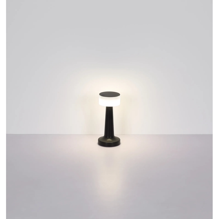 Globo - Lampada da tavolo LED dimmerabile con funzione Touch LED/1W/3,7V 2700K/4000K/6500K 800 mAh USB nero