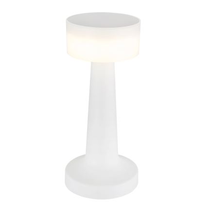 Globo - Lampada da tavolo LED dimmerabile con touch LED/1W/3,7V 2700K/4000K/6500K 800 mAh USB bianca