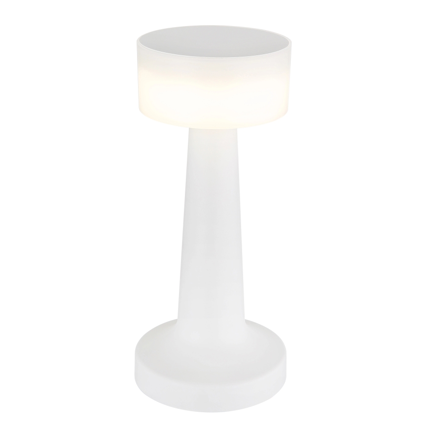 Globo - Lampada da tavolo LED dimmerabile con touch LED/1W/3,7V 2700K/4000K/6500K 800 mAh USB bianca