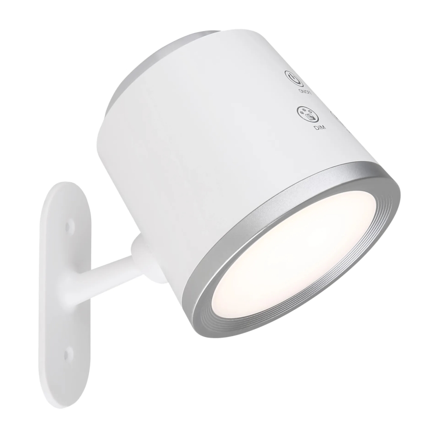Globo - Lampada da tavolo LED dimmerabile con funzione Touch 4in1 LED/6W/3,7V 3000K/4000K/6500K 1500 mAh USB bianco