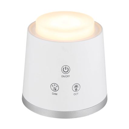 Globo - Lampada da tavolo LED dimmerabile con funzione Touch 4in1 LED/6W/3,7V 3000K/4000K/6500K 1500 mAh USB bianco