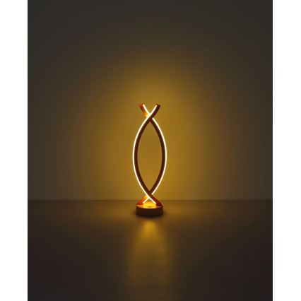 Globo - Lampada da tavolo LED dimmerabile con touch LED/1W/3,7V 3000K 1800 mAh USB rosa