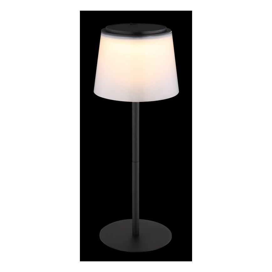 Globo - LED Lampada da tavolo da esterno touch dimmerabile LED/1,8W/5V IP44 1800 mAh nero/bianco
