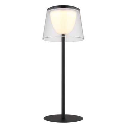 Globo - LED Lampada da tavolo da esterno touch dimmerabile LED/1,8W/5V IP44 1800 mAh nero/chiaro