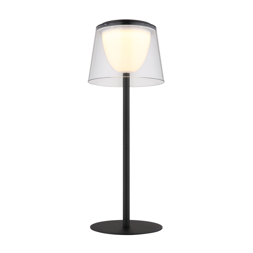 Globo - LED Lampada da tavolo da esterno touch dimmerabile LED/1,8W/5V IP44 1800 mAh nero/chiaro