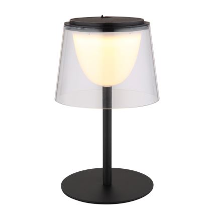 Globo - LED Lampada da tavolo da esterno touch dimmerabile LED/1,8W/5V IP44 1800 mAh nero/chiaro