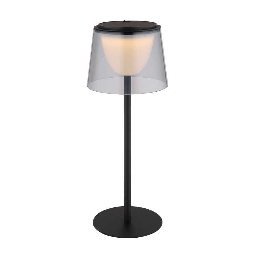Globo - LED Lampada da tavolo da esterno touch dimmerabile LED/1,8W/5V IP44 1800 mAh nero/smoky