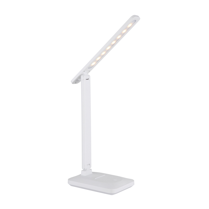 Globo - Lampada da tavolo ricaricabile a LED dimmerabile con controllo touch LED/3W/5V 2800/4000/6500K 1800 mAh bianco