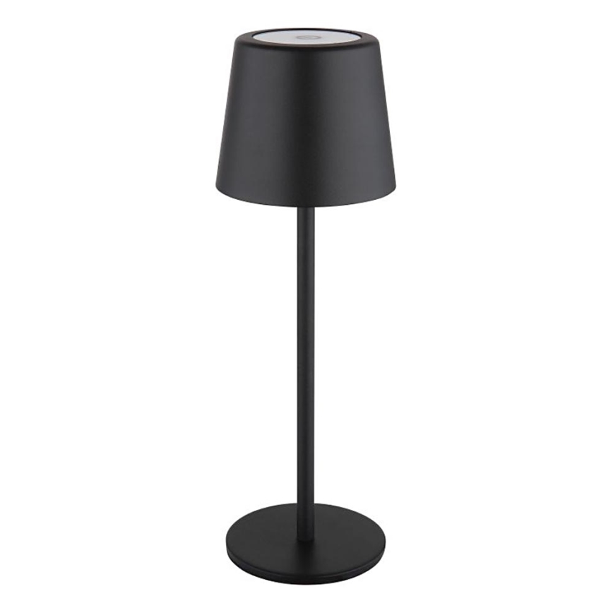 Globo 58482B-LED Lampada da tavolo ricaricabile da esterno dimmerabile VAN. 2W/5V 2200mAh IP44 nero