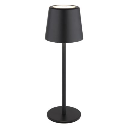 Globo 58482B-LED Lampada da tavolo ricaricabile da esterno dimmerabile VAN. 2W/5V 2200mAh IP44 nero