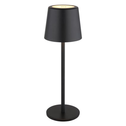 Globo 58482B-LED Lampada da tavolo ricaricabile da esterno dimmerabile VAN. 2W/5V 2200mAh IP44 nero