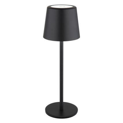 Globo 58482B-LED Lampada da tavolo ricaricabile da esterno dimmerabile VAN. 2W/5V 2200mAh IP44 nero