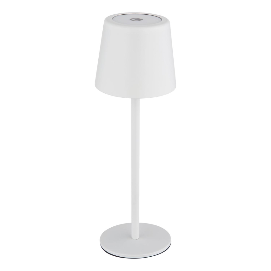 Globo 58482W-LED Lampada da tavolo ricaricabile da esterno dimmerabile VAN. 2W/5V 2200mAh IP44 bianco
