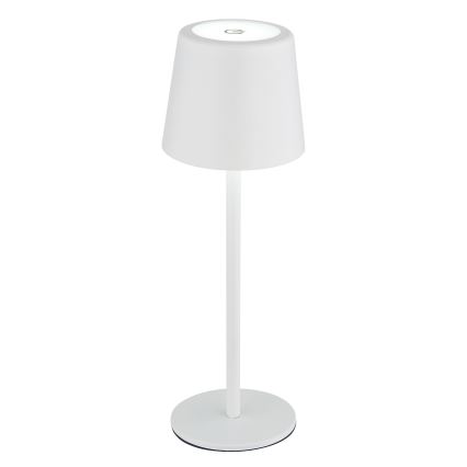 Globo 58482W-LED Lampada da tavolo ricaricabile da esterno dimmerabile VAN. 2W/5V 2200mAh IP44 bianco