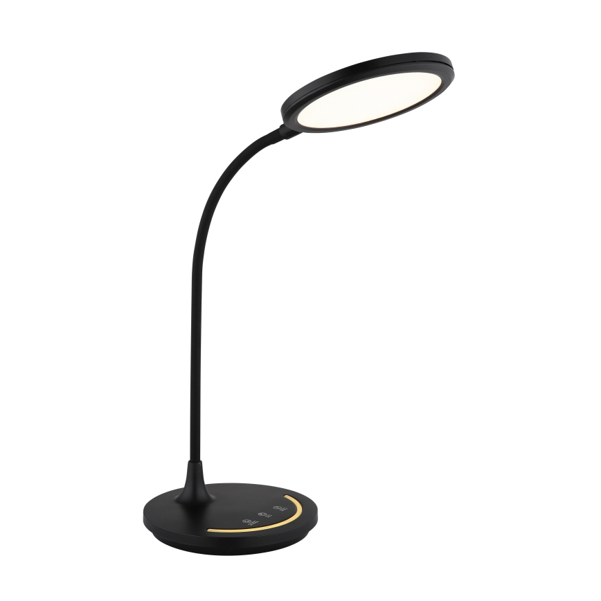 Globo - Lampada da tavolo LED Dimmerabile flessibile LED/12W/230V 3000/4000/6500K CRI 90 nero