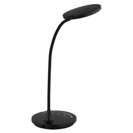 Globo - Lampada da tavolo LED Dimmerabile flessibile LED/12W/230V 3000/4000/6500K CRI 90 nero
