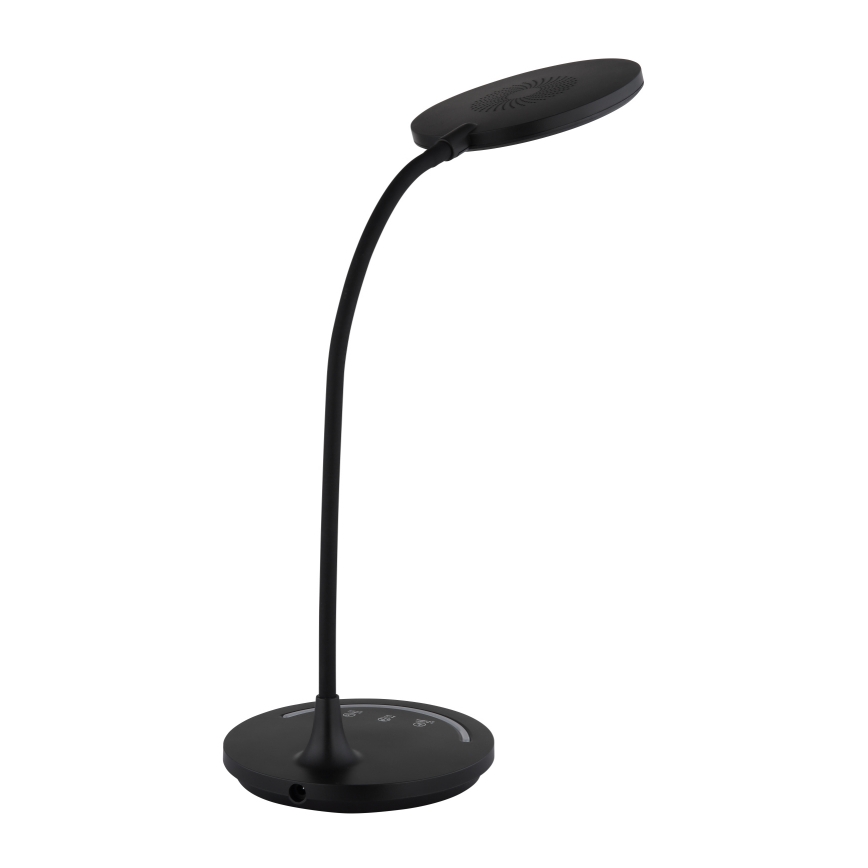 Globo - Lampada da tavolo LED Dimmerabile flessibile LED/12W/230V 3000/4000/6500K CRI 90 nero