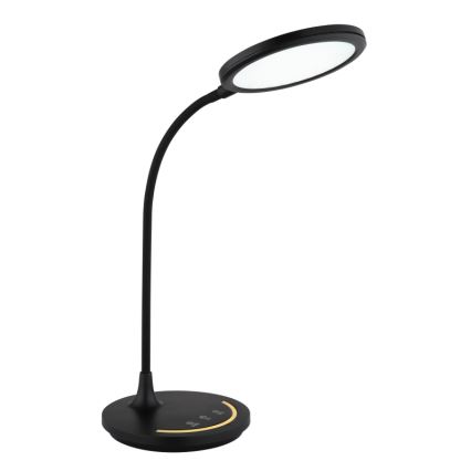 Globo - Lampada da tavolo LED Dimmerabile flessibile LED/12W/230V 3000/4000/6500K CRI 90 nero