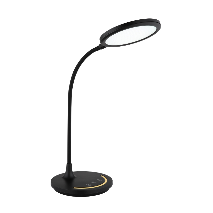 Globo - Lampada da tavolo LED Dimmerabile flessibile LED/12W/230V 3000/4000/6500K CRI 90 nero
