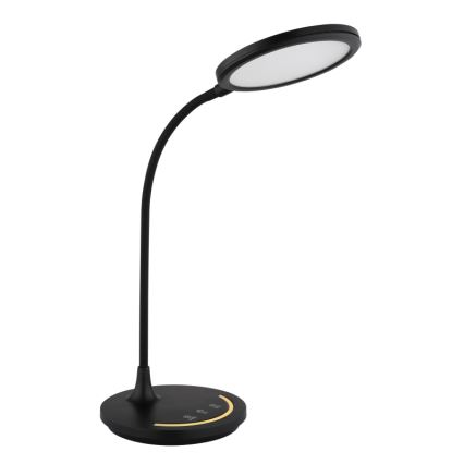 Globo - Lampada da tavolo LED Dimmerabile flessibile LED/12W/230V 3000/4000/6500K CRI 90 nero