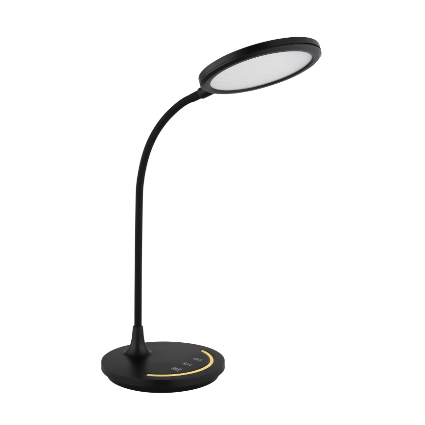 Globo - Lampada da tavolo LED Dimmerabile flessibile LED/12W/230V 3000/4000/6500K CRI 90 nero
