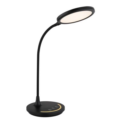 Globo - Lampada da tavolo LED Dimmerabile flessibile LED/12W/230V 3000/4000/6500K CRI 90 nero