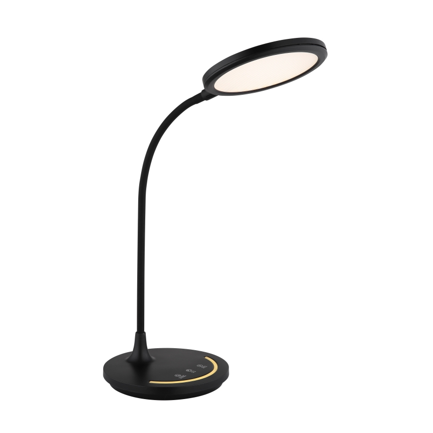 Globo - Lampada da tavolo LED Dimmerabile flessibile LED/12W/230V 3000/4000/6500K CRI 90 nero
