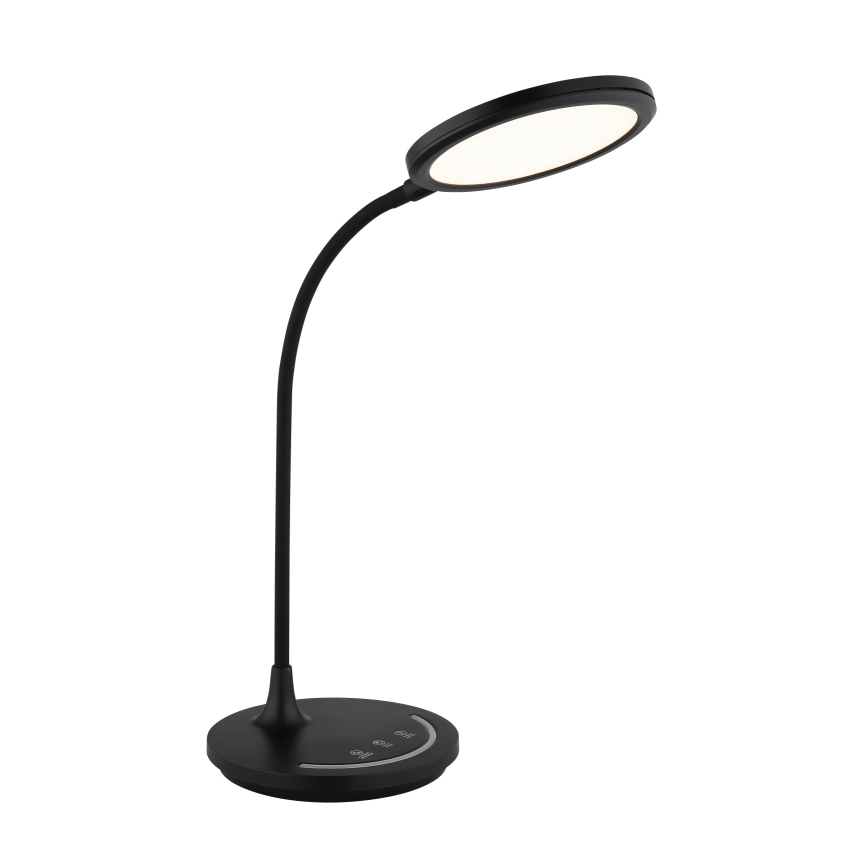 Globo - Lampada da tavolo flessibile a LED dimmerabile con touch LED/12W/230V 3000/4000/6500K CRI 90 nero