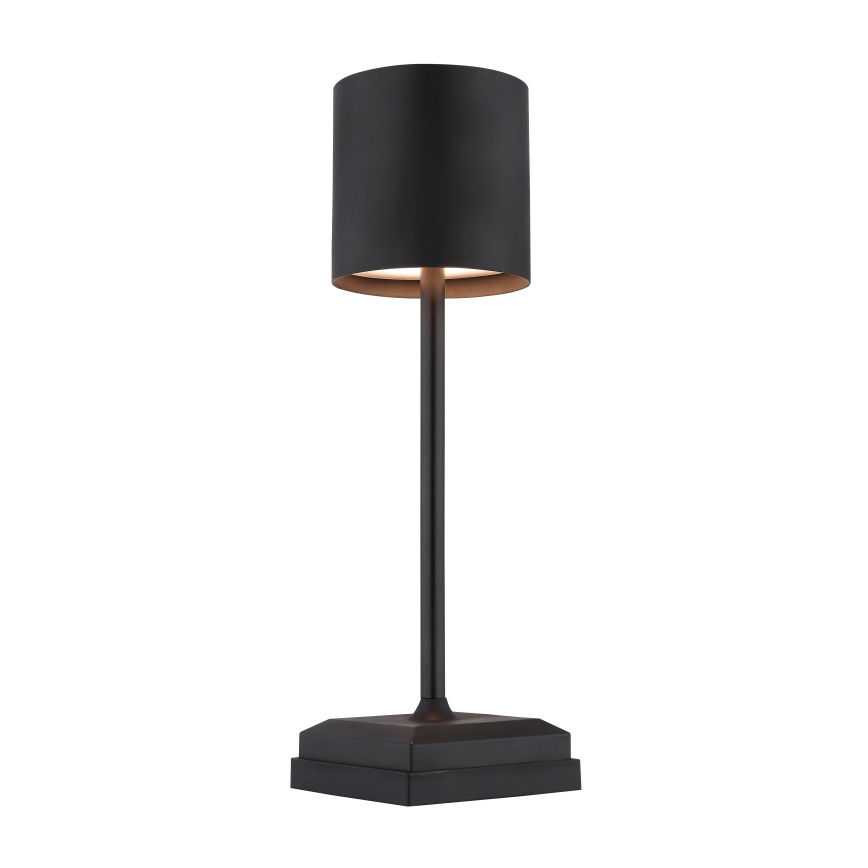 Globo - Lampada da tavolo ricaricabile a LED dimmerabile a sfioramento LED/1,5W/5V 2200 mAh nera