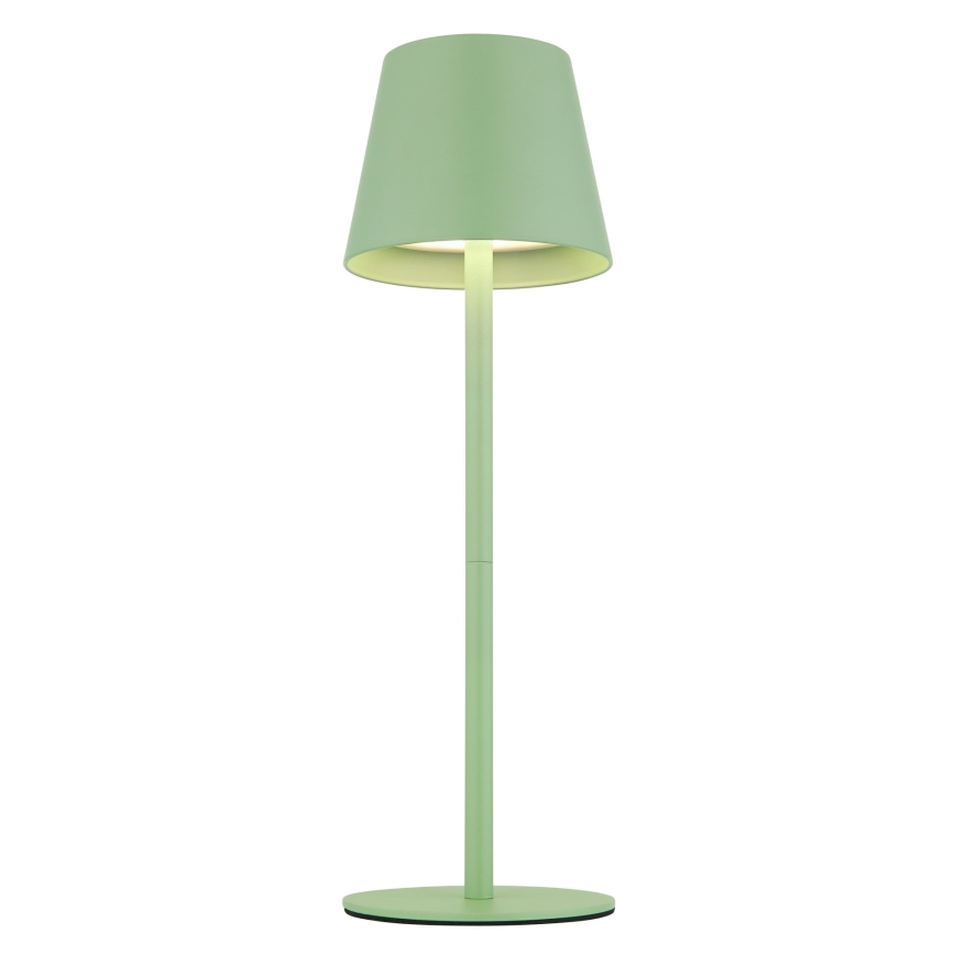 Globo - Lampada da tavolo ricaricabile per esterni dimmerabile a sfioramento 3-in-1 LED/3W/5V 3000/4000/5000K IP54 1800 mAh verde
