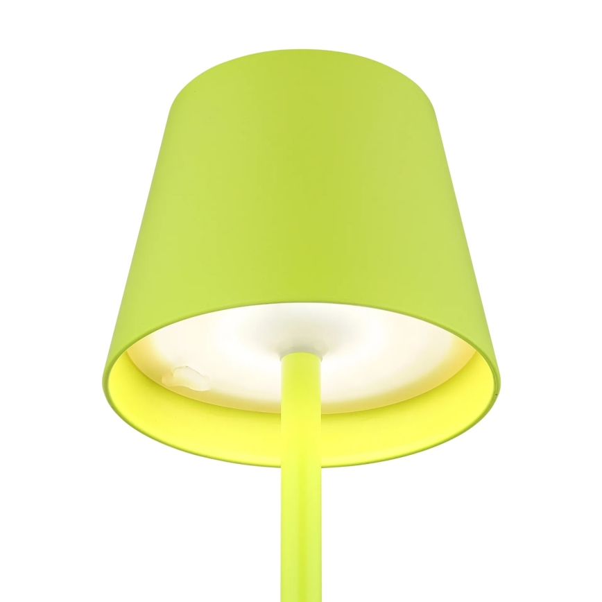 Globo - Lampada da tavolo LED ricaricabile per esterni 3 in 1 dimmerabile a sfioramento LED/3W/5V 3000/4000/5000K IP54 1800 mAh verde