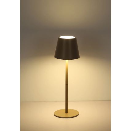 Globo - Lampada da tavolo LED ricaricabile a sfioramento e dimmerabile per esterni LED/3W/5V 3000/4000/5000K IP54 1800 mAh